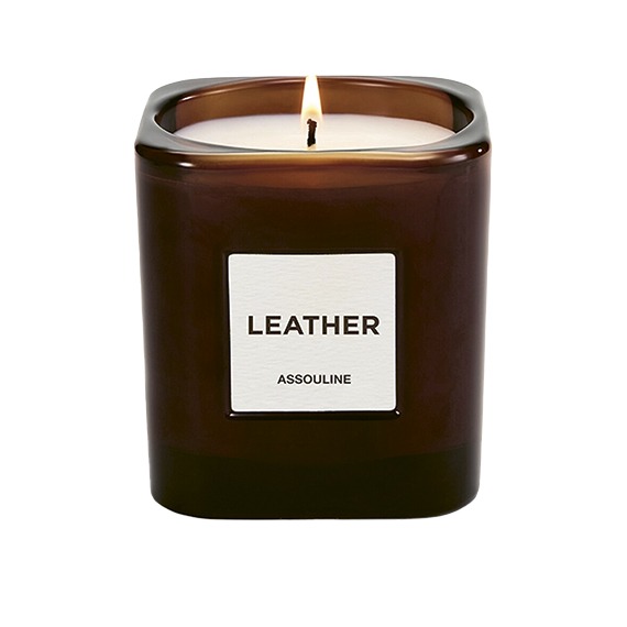 Library Candle – Leather