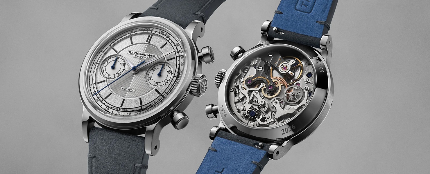 Raymond Weil souffle 50 bougies
