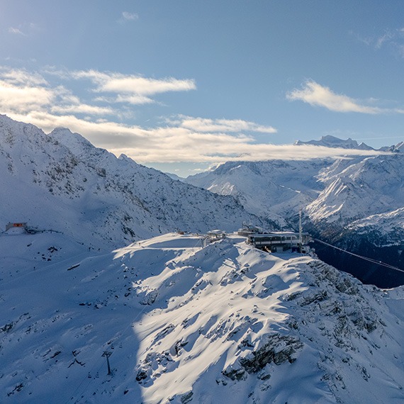 Verbier ouvre son domaine skiable