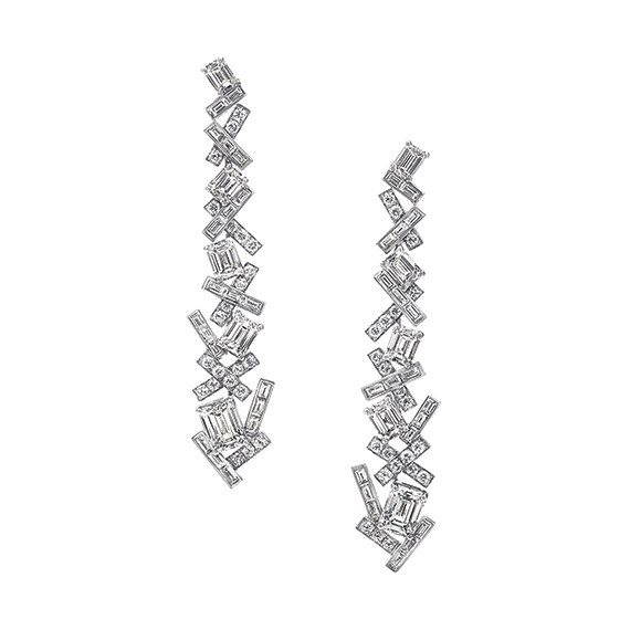 Diamond threads earrings, Threads Collection