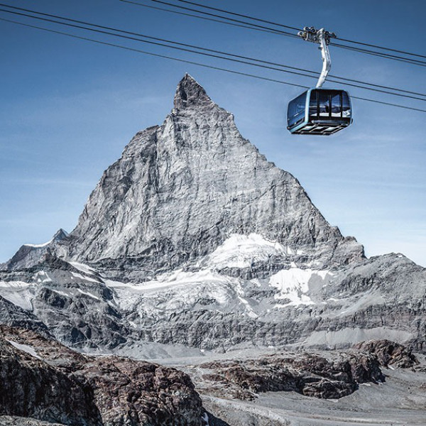 The new Matterhorn glacier ride