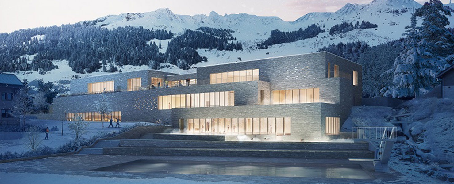 The sports centre makes headway