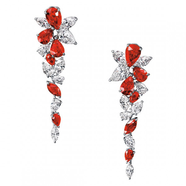 Foliage earrings