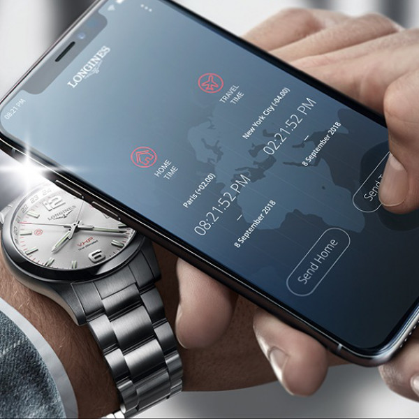 le nouveau garde-temps de Longines, La Conquest V.H.P GMT Flash Setting