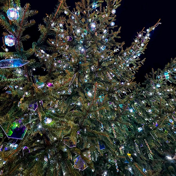 Tanzende Winterlichter