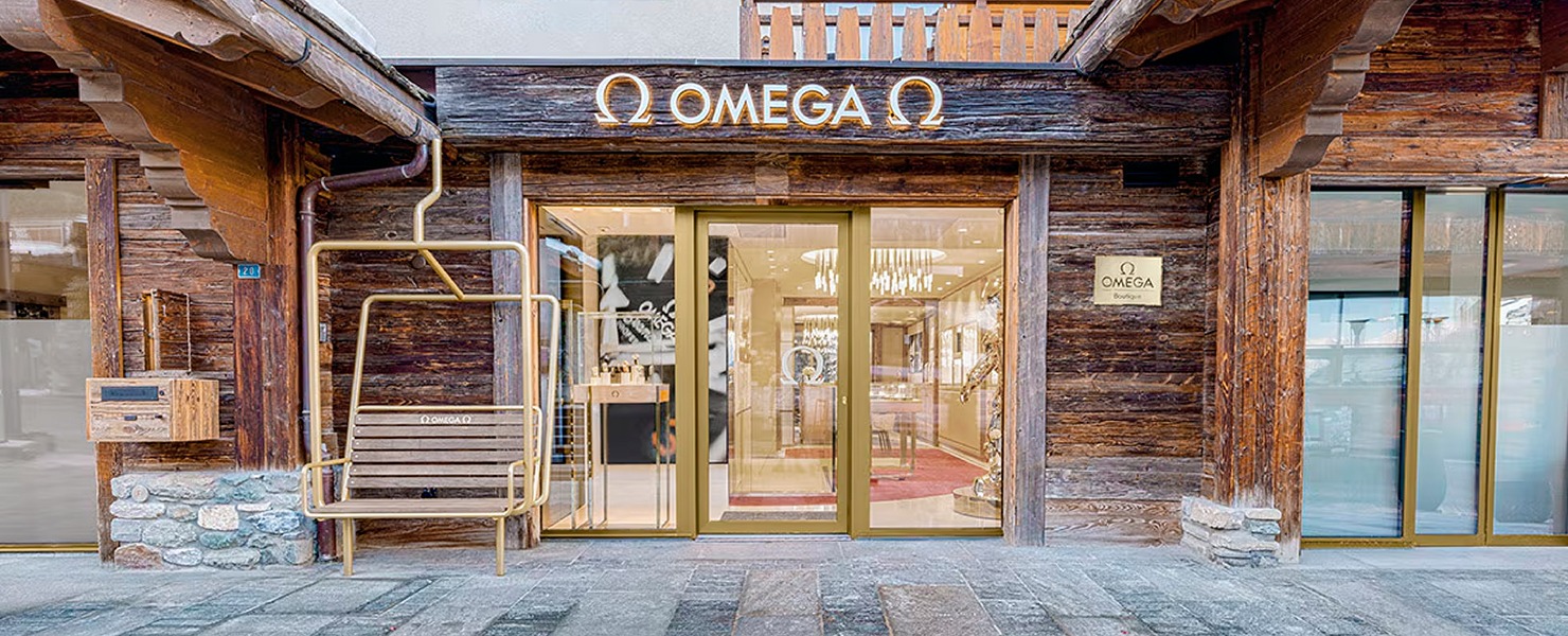 Omega s’installe à Verbier L’excellence horlogère prend de la hauteur