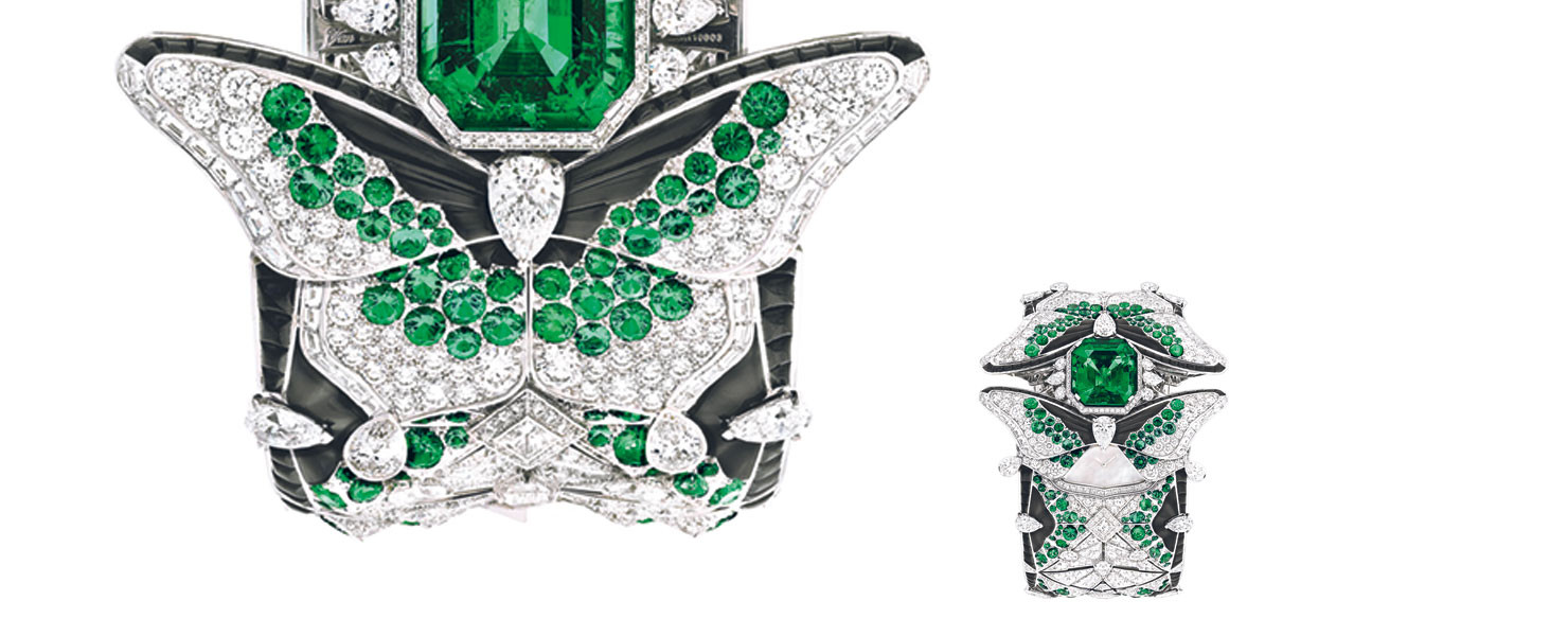 Papillon secret watch