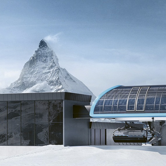 A new 8-seater chairlift