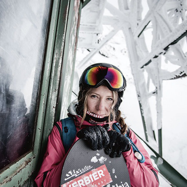 Freeriding with a world champion