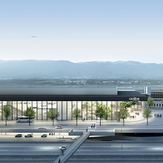 The Geneva Airport aims high