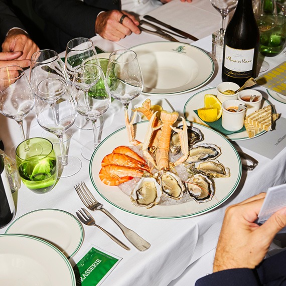 Ein Essen mit Chasselas im Palace