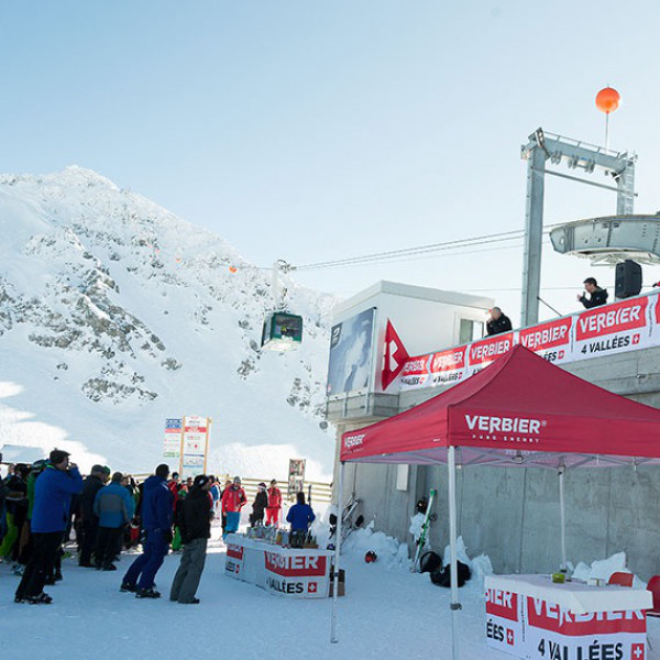 A new cable car at Mont Gelé