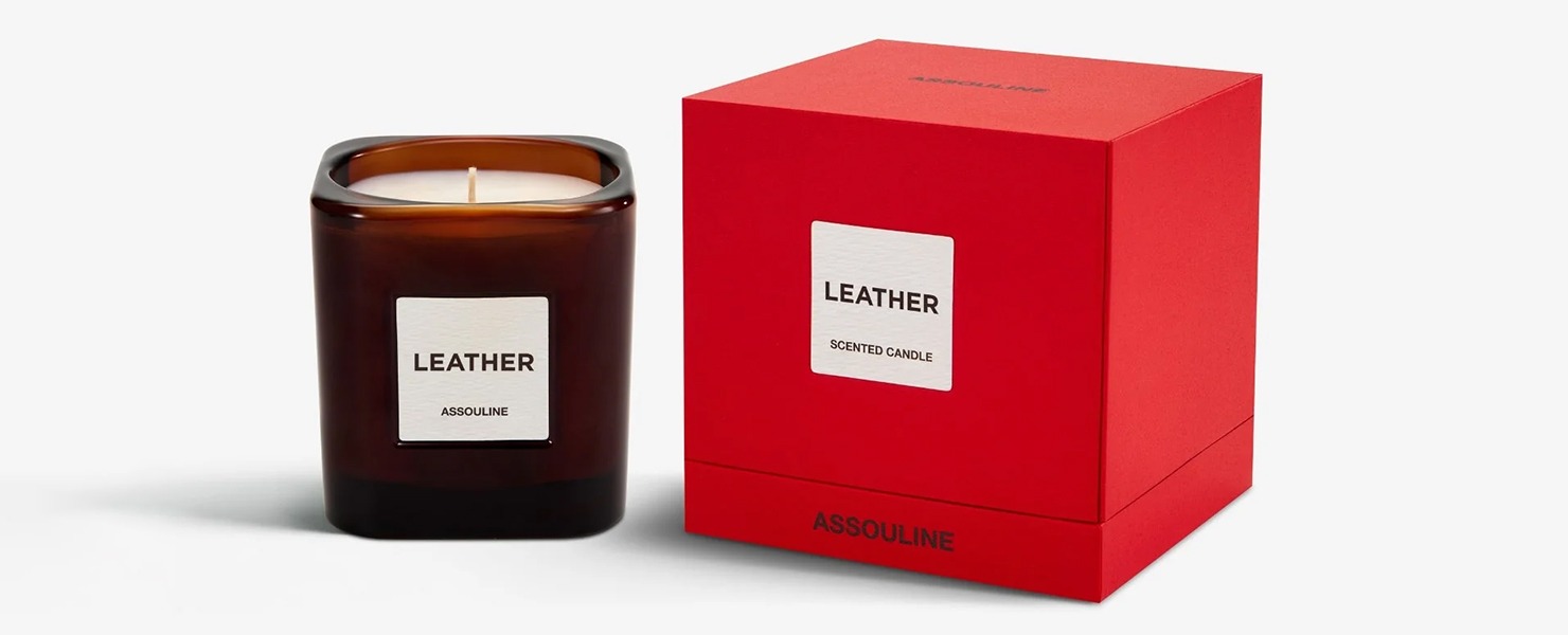 Library Candle – Leather