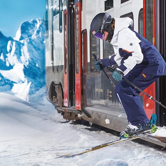 The Verbier Express train returns