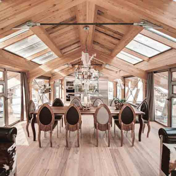 The Backstage luxury chalet, a 100% VIP experience
