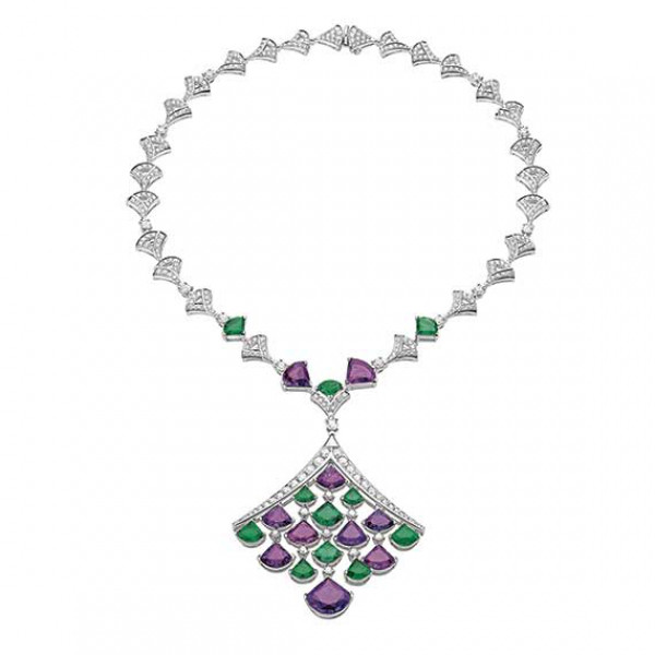 Divas’ Dream Collection, Peacock necklace