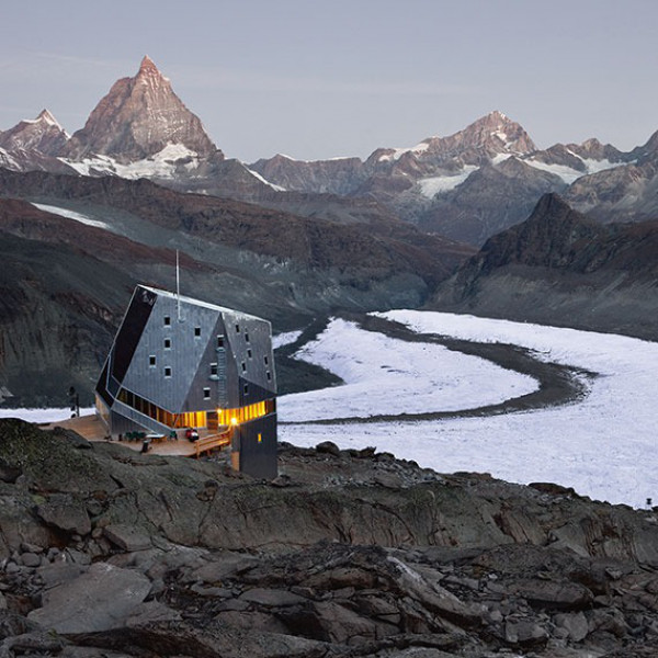 The Monte Rosa hut