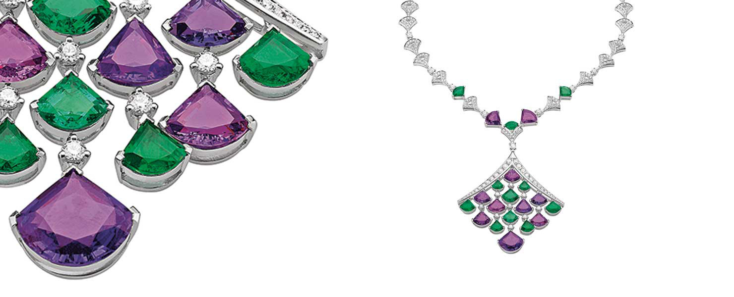 Divas’ Dream Collection, Peacock necklace