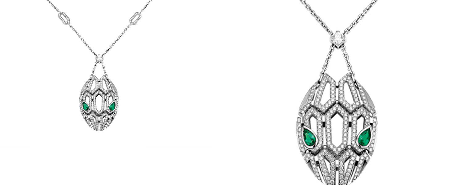 Bulgari Serpenti Collection,  The Serpenti  necklace