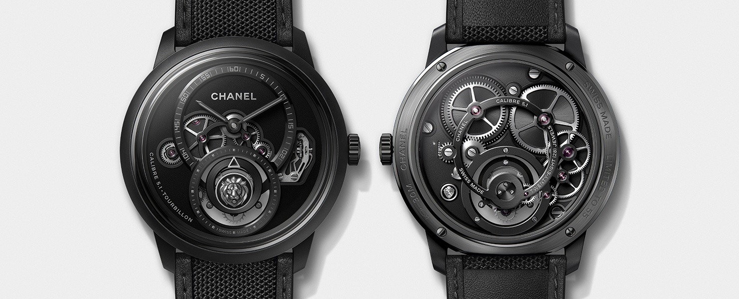 Monsieur Lion Tourbillon Edition Noir