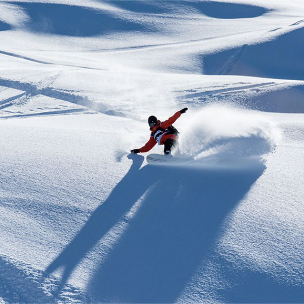 Freeride in Bruson