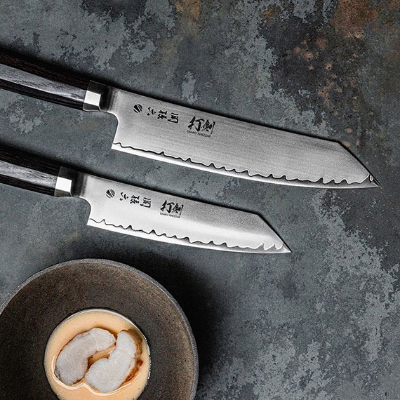 Une cuisine qui tranche