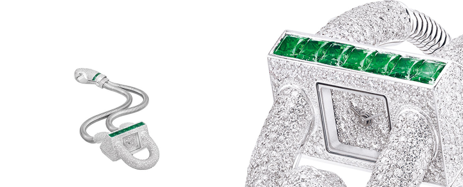 Emerald Cadenas Watch