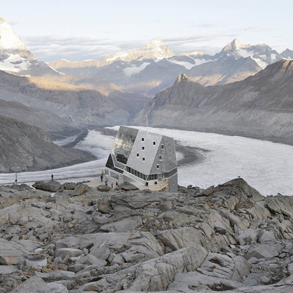 The Monte Rosa Hut