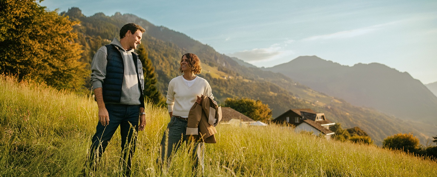 Roger Federer et Halle Berry font rayonner l’automne suisse