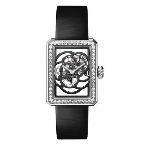 Skeleton Première Camélia Watch
