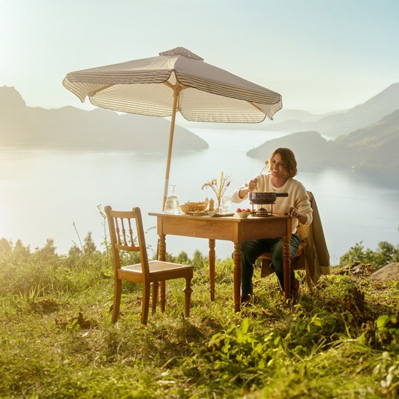 Roger Federer und Halle Berry bringen den Schweizer Herbst zum Strahlen
